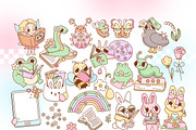 Spring Bookish Clipart Bundle, a Seasonal Illustration by Huxmay (Thumbnail 5 of 7)