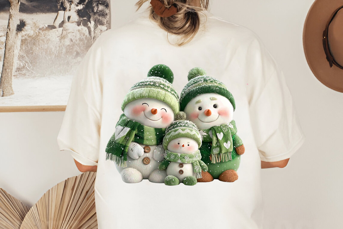 Christmas Snowman Clipart, an Illustration by Designworld (Photo 4 of 5)