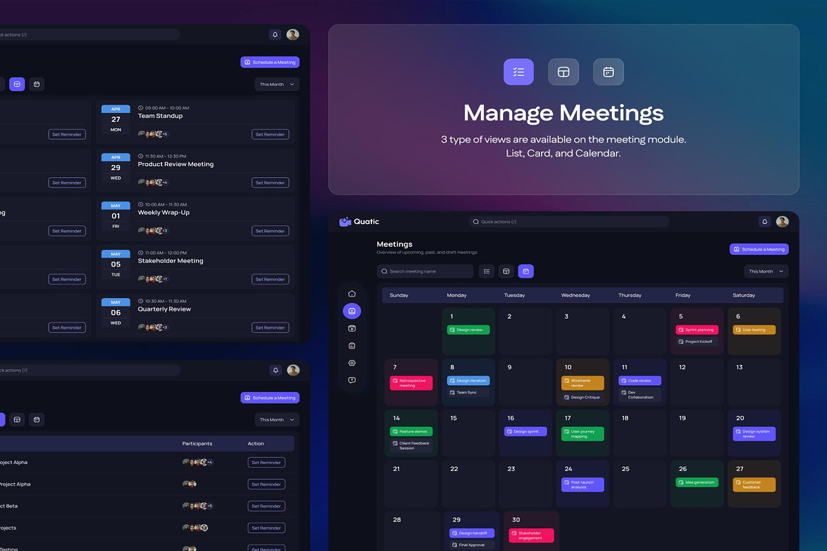 AI-Powered Meeting Assistant UI Kit, an UI Kit Template by Creative Perspective (Photo 5 of 8)