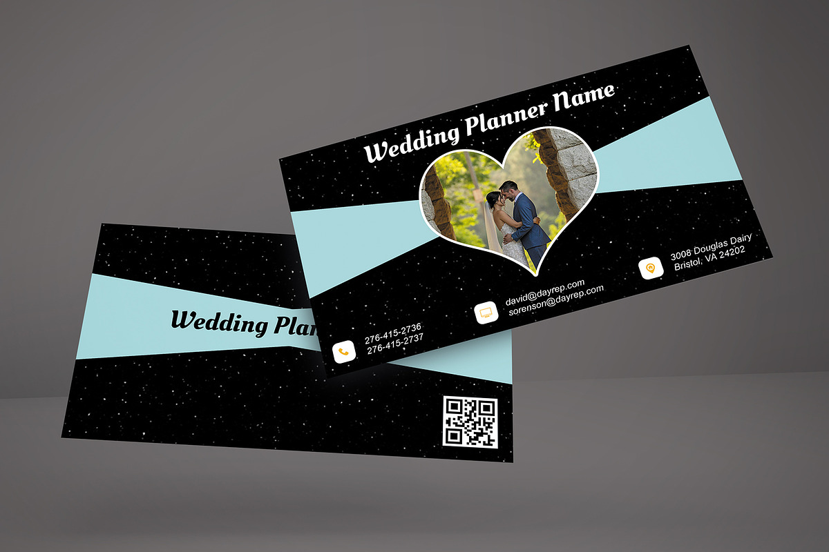 Wedding Planner Business Card Card preview 5