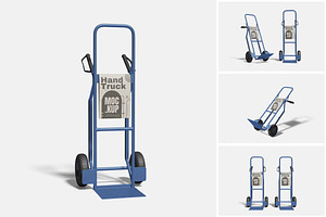 Hand Truck Mockup, a Product Mockup by MrLetters