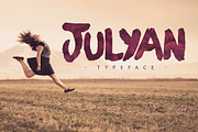 Julyan Typeface + Extras, a Script Font by MoonfishStudio (Thumbnail 1 of 6)