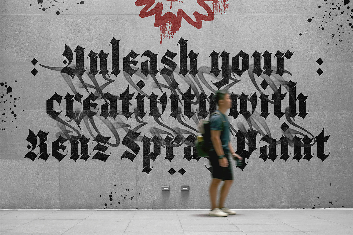 Black Webs - Gothic Blackletter Font, a Blackletter Font by Typia Nesia (Photo 11 of 16)