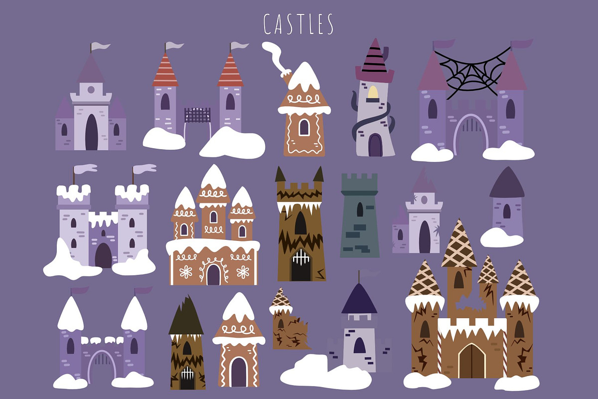 Spooky Christmas Map Creator, a Decorative Illustration by CpSnowy (Photo 4 of 11)
