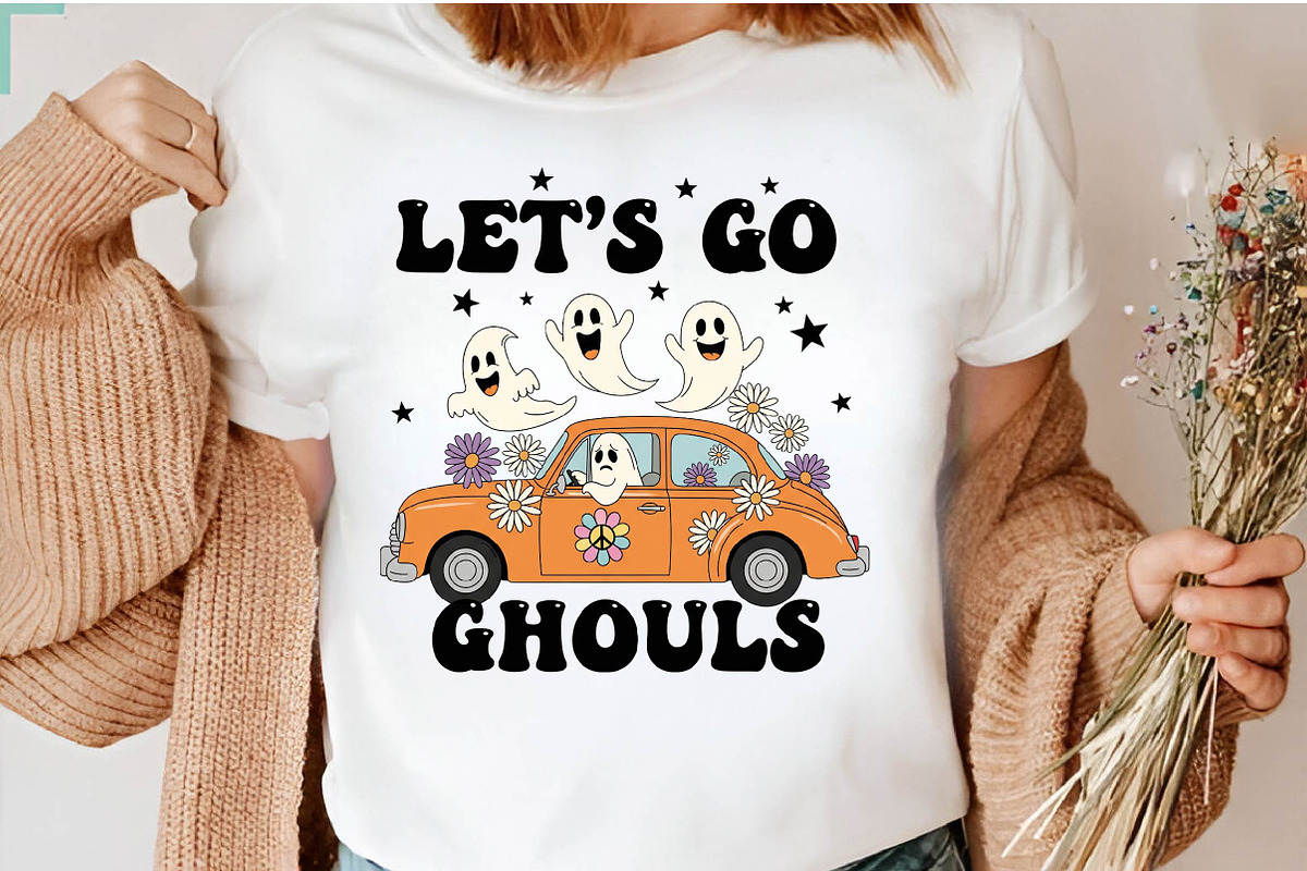 Groovy Halloween PNG Sublimation, a Work Illustration by Dream Creation (Photo 3 of 5)