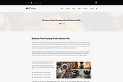 Nextblog - Blog Web template PSD, a Templates & Theme by Themeix (Thumbnail 4 of 6)