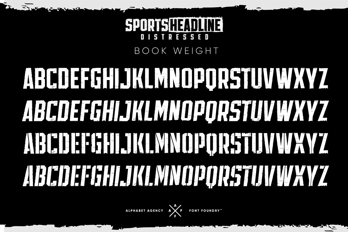 SPORTS HEADLINE DISTRESSED BUNDLE preview 4