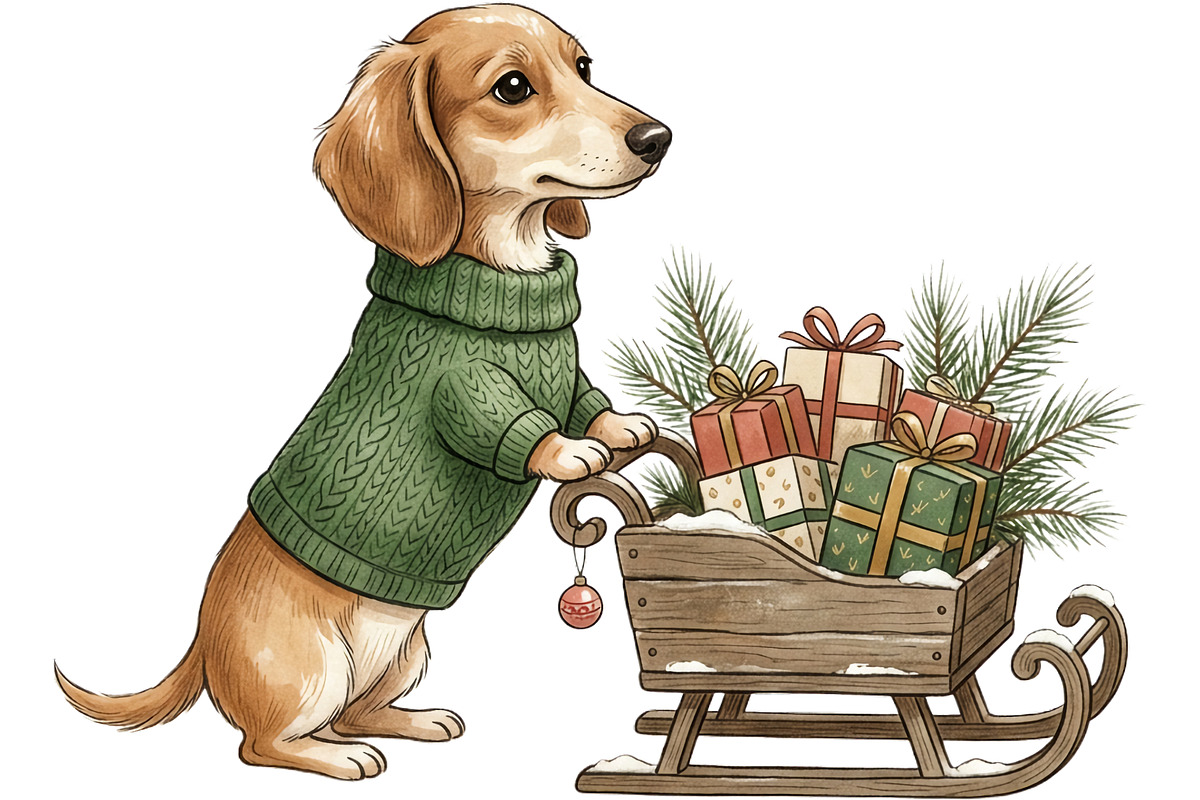 Cozy Winter Animals Clipart Bundle, an Animal Illustration by T-shirt Pond (Photo 14 of 26)