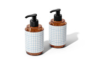 Cosmetic Pump Bottle Mockup, a Packaging Mockup by Akebareee (Thumbnail 3 of 3)