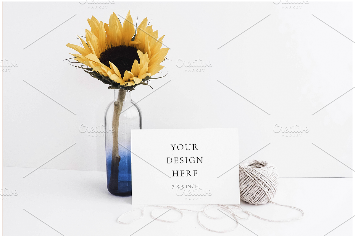 Sunflower Summer Bundle, a Print Template by Imperium Nordique (Photo 5 of 6)