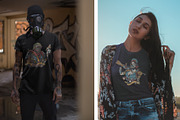 Post apocalyptic old school tattoo, a Background Graphic by intueri (Thumbnail 3 of 7)