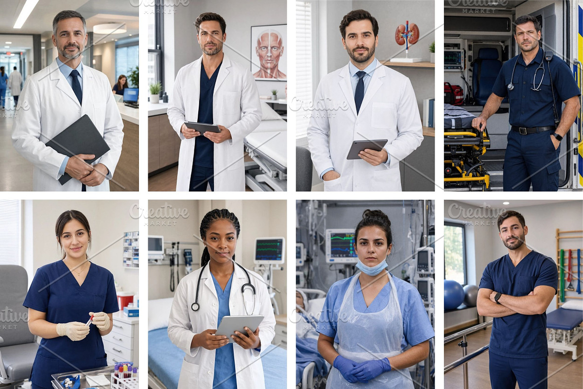 75 Medical Stock Photos Bundle, a Health & Medical Photo by Selenique Studio (Photo 10 of 10)