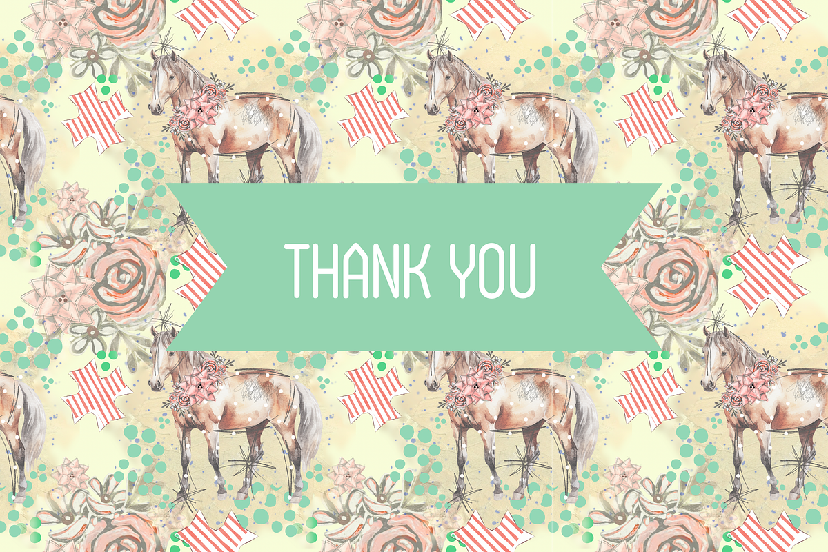 Christmas horse illustrations, an Object Graphic by Grandma's Lore (Photo 12 of 12)