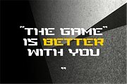 ORIGIN — Sport Display Typeface, a Sans Serif Font by Vroz Studio (Thumbnail 6 of 7)