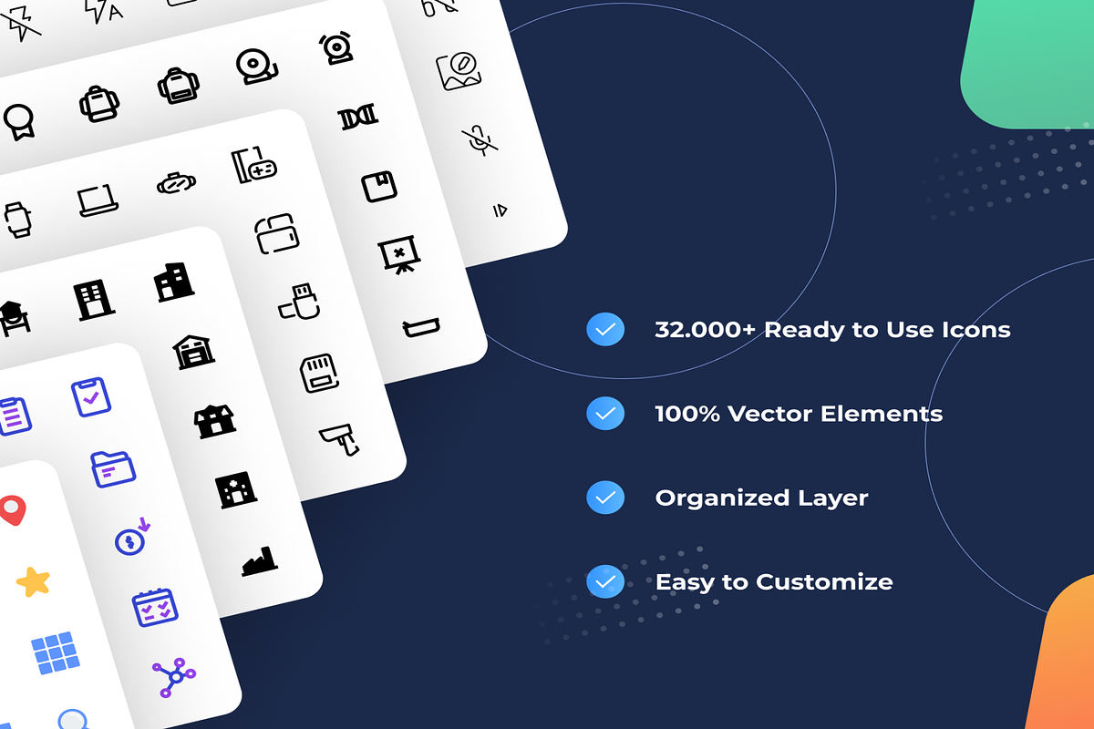 Iconia Pro | 32.000+ Icons, an Outline Icon by Creative Perspective (Photo 6 of 6)