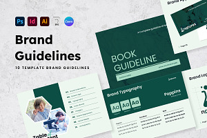 Naturex Scientific Brand Guideline, a Branding & Logo Template by twinstd