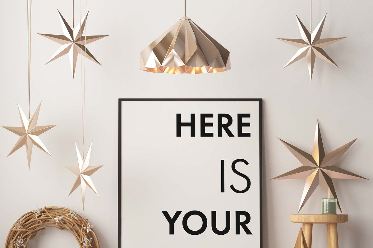 30 CHRISTMAS MOCKUPS. MEGABUNDLE, a Print Template by FilL239 (Photo 21 of 31)