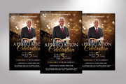 Starlight Anniversary Flyer Word V2, a Flyer Template by Four C Graphic (Thumbnail 2 of 5)