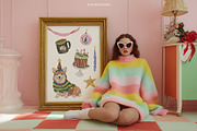 Quirky Christmas Party Whimsy, an Illustration by SunnyAfternoons (Thumbnail 4 of 12)