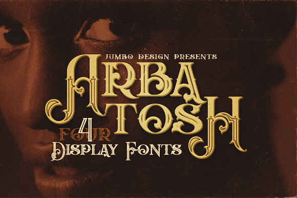 Arbatosh - Display Font preview 8