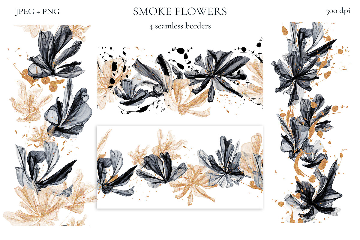 Smoke Flowers, an Illustration by Salted Galaxy (Photo 11 of 18)