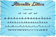 Restand - Retro Script, a Script Font by Sronstudio (Thumbnail 13 of 13)