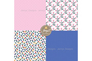 Floral Spring SEAMLESS Digital Paper, a Pattern Graphic by JennyL Designs (Thumbnail 4 of 5)