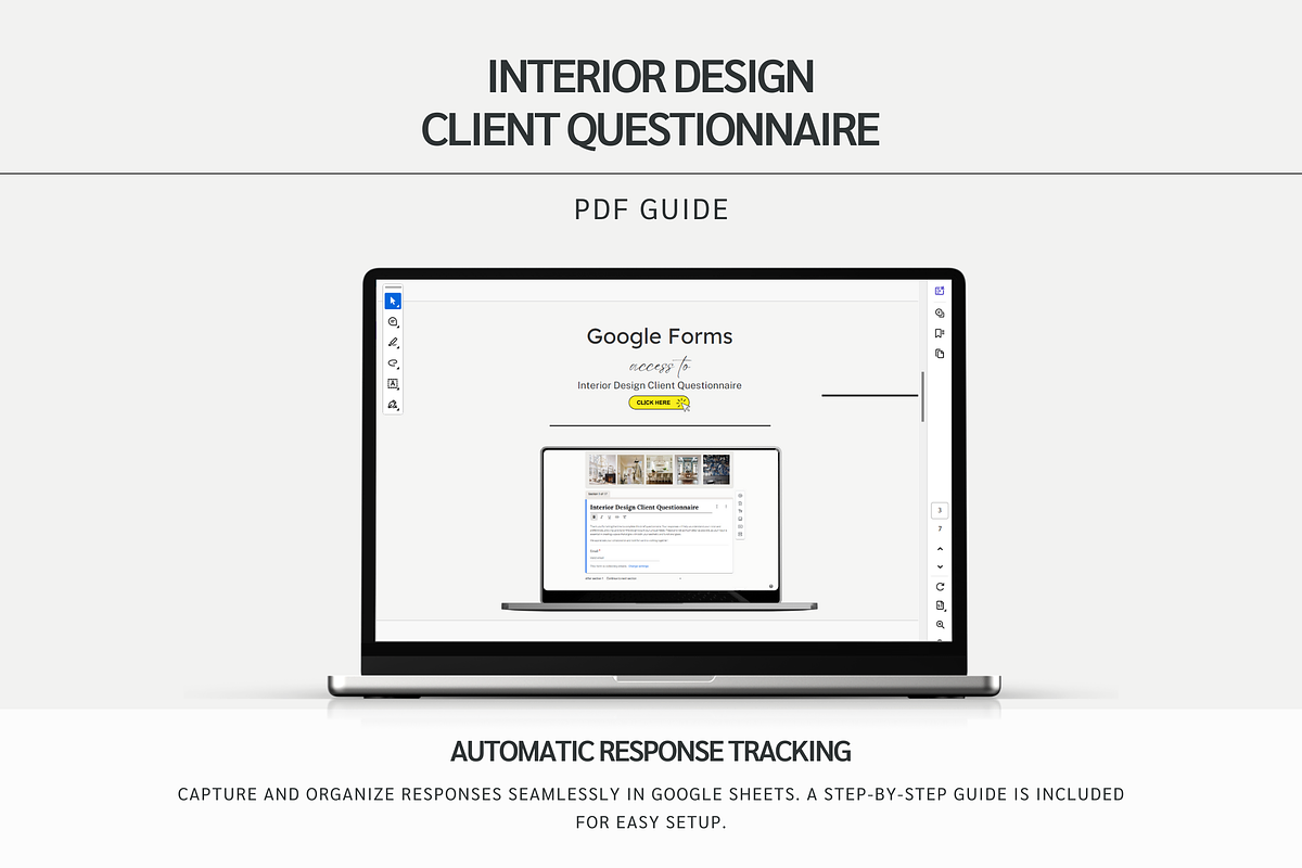 Interior Design Client Questionnaire, a Presentation Template by yesitisprintable (Photo 5 of 7)