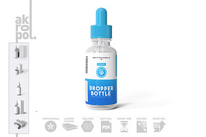 Dropper Bottle Mock-up