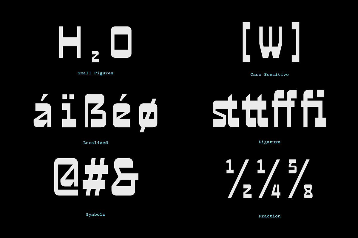 HN Neyro Mono, a Sans Serif Font by Hora Nocte (Photo 9 of 15)