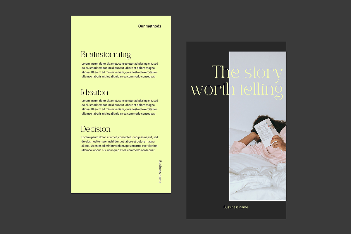 Business instagram canva template, a Templates & Theme by hk__dsgn (Photo 7 of 9)