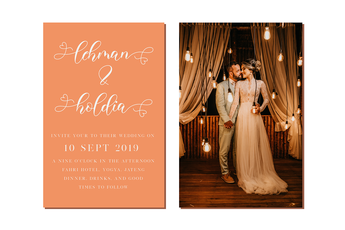 Belisha - A Lovely Script Font preview 6