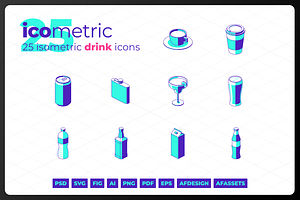 Icometric - Drink Icons