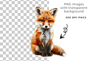 Woodland Animal Clipart, an Animal Illustration by EllyandLima (Thumbnail 2 of 7)