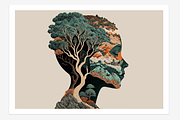 Cohu Collection · The Cosmic Human, a Decorative Illustration by milatovar (Thumbnail 5 of 13)