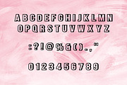 Contour Outlines Font, a Sans Serif Font by Fourteen Letter (Thumbnail 9 of 9)