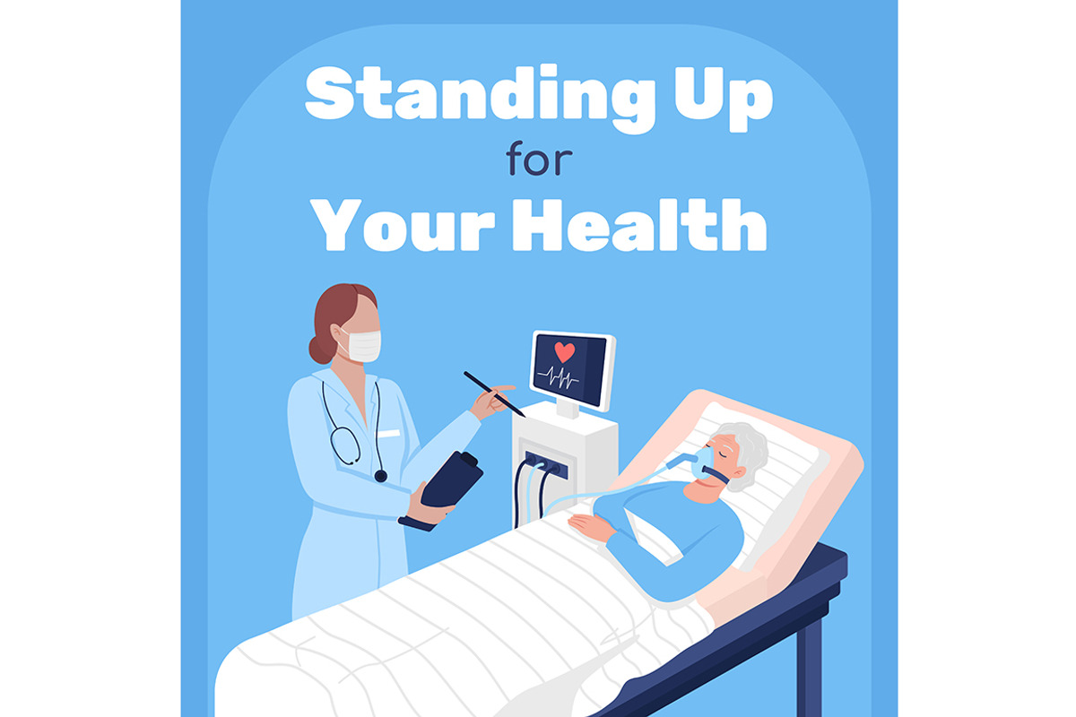 Hospital treatment social media post, a Marketing Template by IMG visuals characters (Photo 4 of 4)