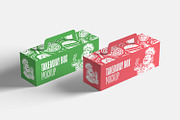 Takeaway Box Mockups, a Product Mockup by artimasa (Thumbnail 5 of 5)