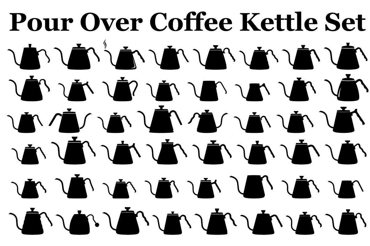 Pour Over Coffee Kettle Set, a Graphic by Designer_Momina (Photo 1 of 14)