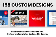 Realtor Instagram Canva Templates, a Social Media Template by Galaxybomb (Thumbnail 2 of 10)