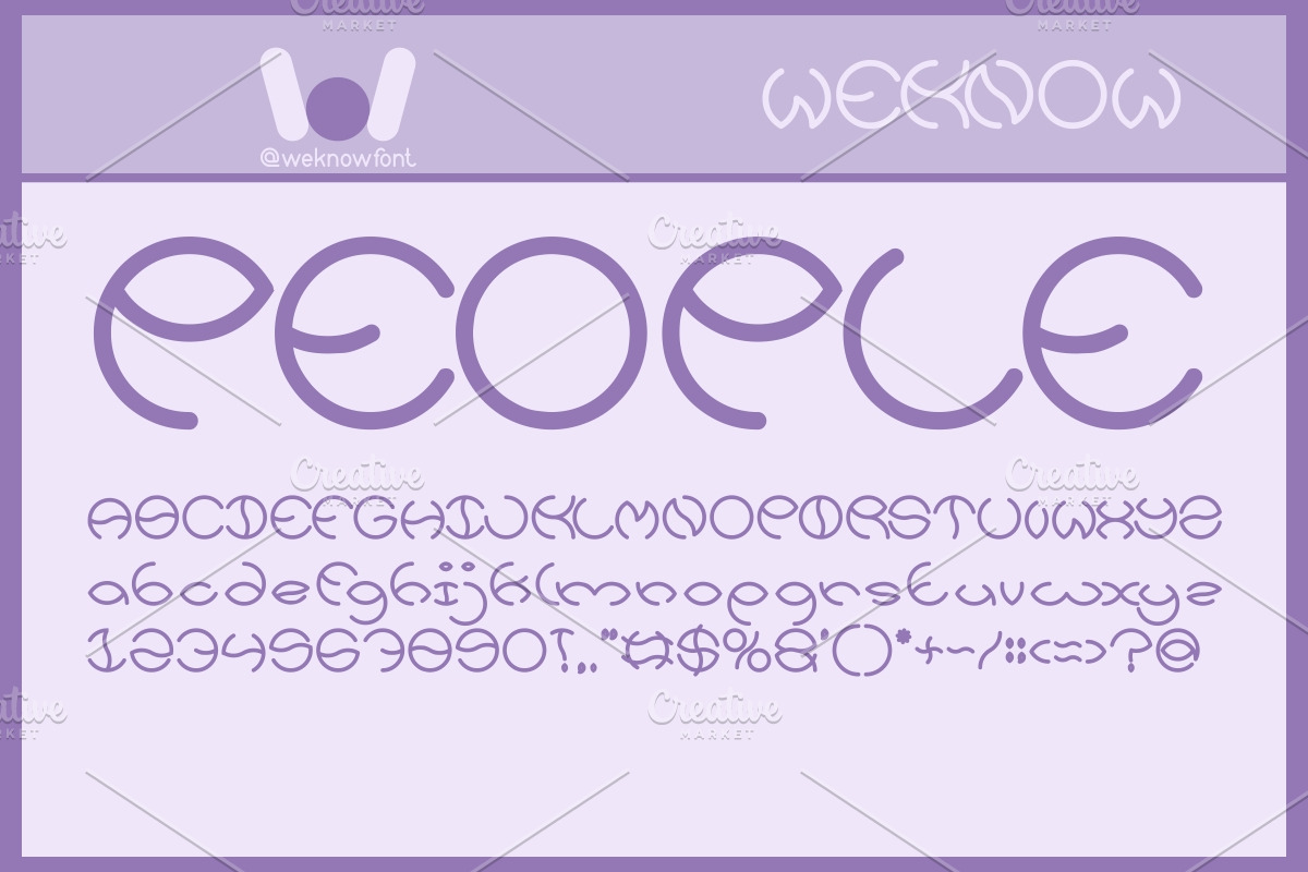 kristina font, a Font by weknow (Photo 4 of 5)