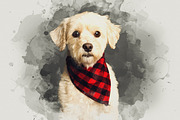 Artistic Watercolor Photoshop Effect, a Layer Style Add-On by liptouse (Thumbnail 9 of 9)