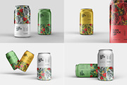 Soda Can Mockup Set, a Cups & Container Mockup by dpi (Thumbnail 10 of 20)