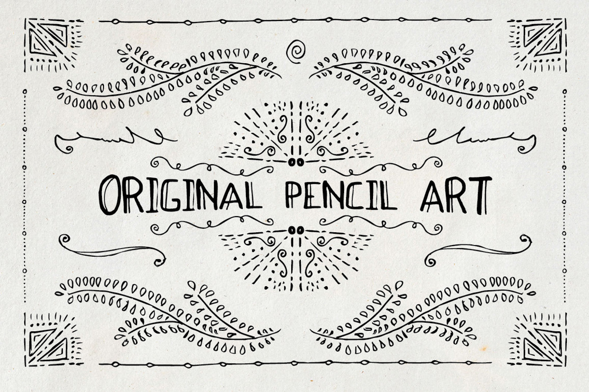 Hand Drawn Vector Elements Pt1, a Decorative Illustration by Elegrad Design Agency (Photo 2 of 3)