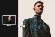 Double Exposure Square,Poster Effect, a Layer Style Add-On by iDoodle Studio (Thumbnail 4 of 4)