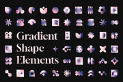 Cosmo - Gradient Shape Elements, an Object Graphic by Invisual Studio (Thumbnail 1 of 7)