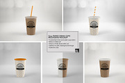 Paper Drink Cups Packaging Mockup, a Cups & Container Mockup by INCDesign (Thumbnail 12 of 17)