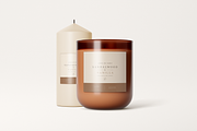 Scented Candle Mockup, a Packaging Mockup by Transly Graphics (Thumbnail 2 of 2)