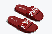 Slide Sandals Mockup, a Household Mockup by Unerispace (Thumbnail 2 of 5)