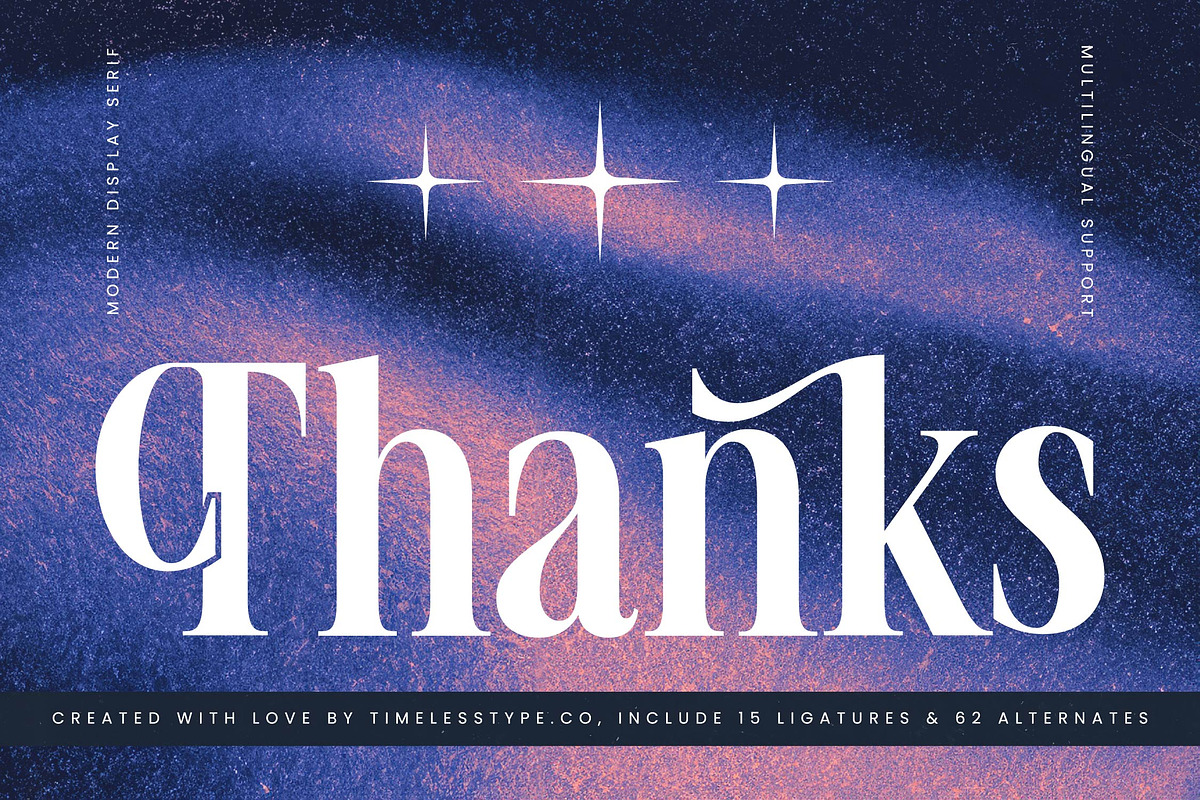 Voilstar Modern Display Serif, a Serif Font by timelesstype.co (Photo 20 of 20)